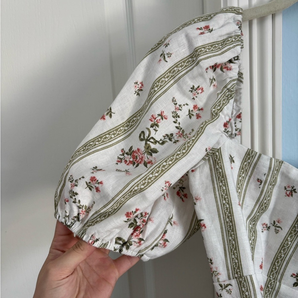 Reformation Arancini Top in Heath 12 - Picture 10 of 13